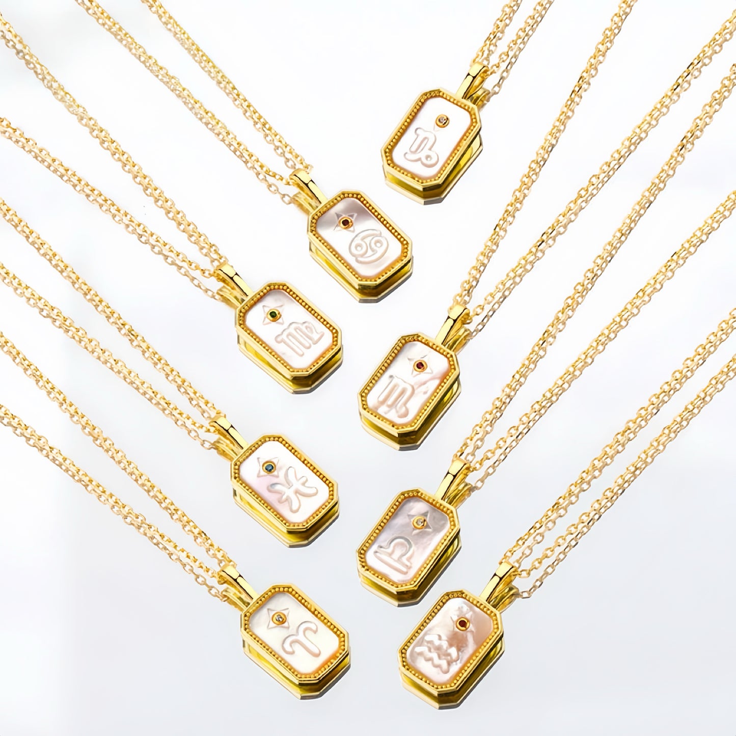 12 Zodiac Signs Pendant - LunaVista