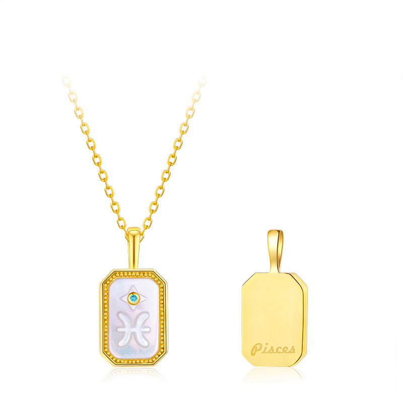 12 Zodiac Signs Pendant - LunaVista