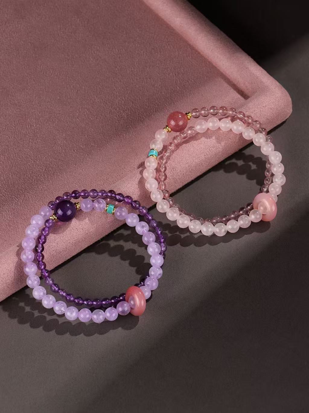 Beaded Double Loop Bracelet - LunaVista