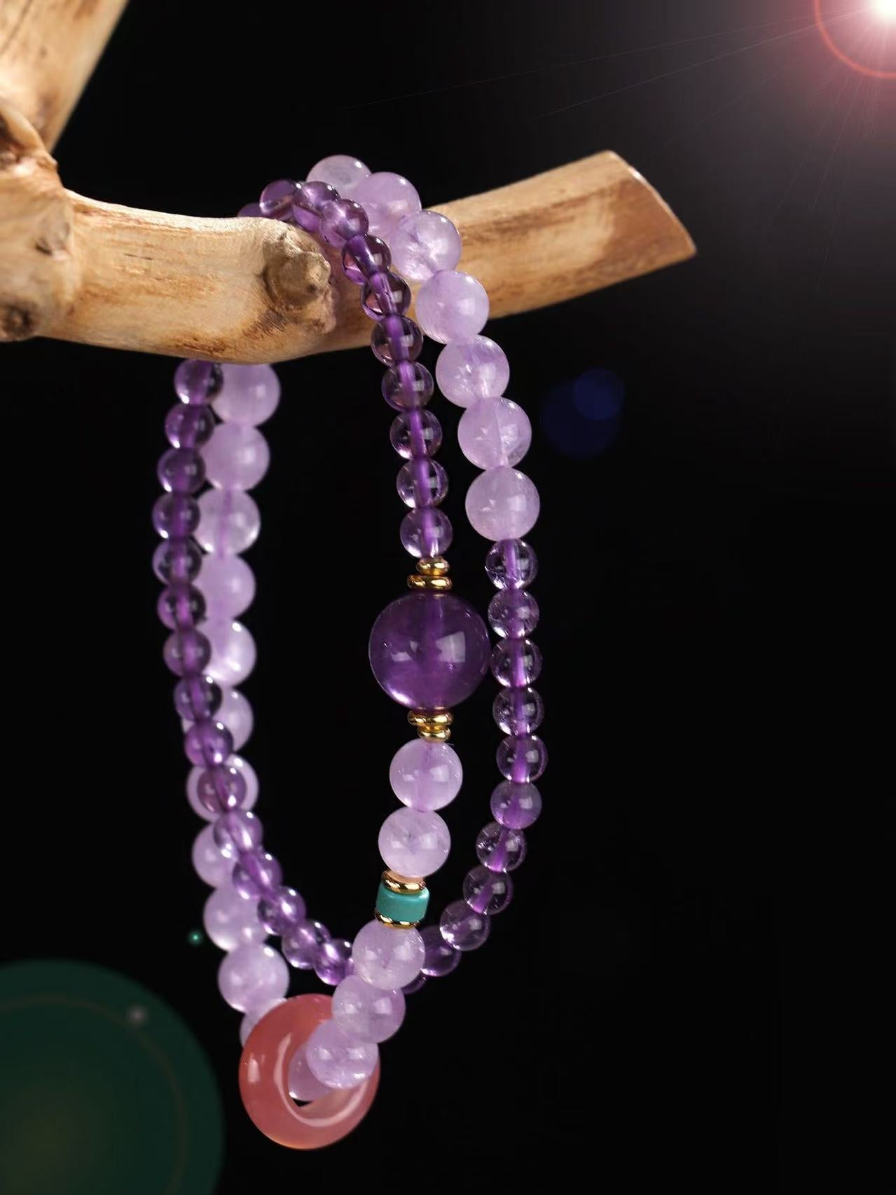 Beaded Double Loop Bracelet - LunaVista