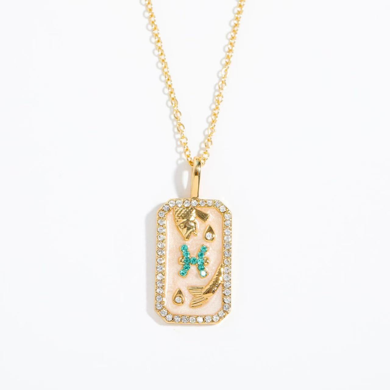 12 Zodiac Signs Pendant (V2) - LunaVista