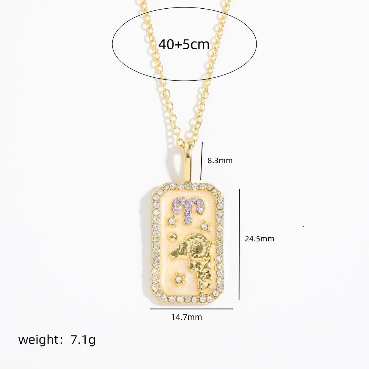 12 Zodiac Signs Pendant (V2) - LunaVista